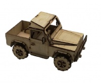 3D Puzzel Land Rover Photo
