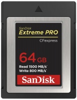 SanDisk 64GB 1500MB/s Extreme PRO CF express Card Type B Photo