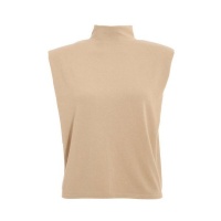 Quiz Ladies Vicky Pattison Camel Knitted Top - Camel Photo