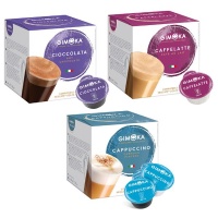 Gimoka Flavour Variety - 48 Nescafe Dolce Gusto compatible coffee capsules Photo