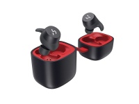 Hakii G1PRO - Truly Wireless Sport Bluetooth Earphones - Black & Red Photo