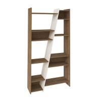 Click Furniture Zap Bookcase Pine–Off White Photo