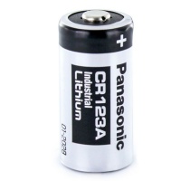 Panasonic CR123A 3 volt Industrial Lithium Battery Photo