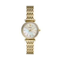 Fossil Carlie Mini Gold Stainless Steel Watch - ES4735 Photo