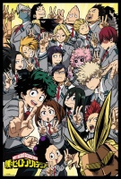 My Hero Academia - Compilation Poster with Black Frame Photo