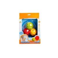 Olive Tree - Hoops for the Tub with 3 Balls Bath Toy Photo