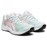 ASICS Kids Contend 7 Gs Running Shoes - Aqua Angel Photo