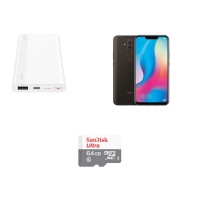 Huawei Mate 20 Lite 64GB - Black Sandisk 64GB Powerbank Cellphone Photo