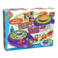 Small World Toys Pottery Wheel & Splash Art Studio Set Photo