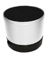 Smart Living Mini Metal Bluetooth Speaker - White Photo