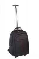 Black Business Executive 15.6-inch Trolley Backpack Photo