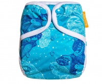 JanaS Happy Flute Reusable Diaper Cover - Under the sea Photo