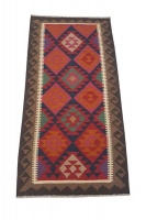 Quality Persian Rugs Beautiful Afghan Handmade Maimana Kilim 181 x 94cm Photo