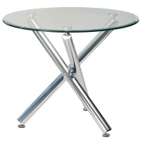 Rounded Dining Tables - Glass Top Photo