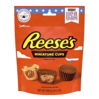 Hersheys Reese's - Milk Chocolate Peanut Butter Cups Miniatures Candy Pouch 385g Photo