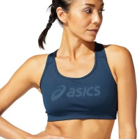 ASICS Women's Spiral Bra Running/Training Bra - French Blue Photo