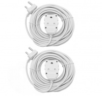 10M 10A Extension Cord with Double Coupler 2 Pack: MP-EX10 Photo