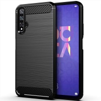 CellTime Huawei Nova 5T Shockproof Carbon Fiber Design Cover Photo