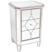 Softy Home Antalya Mirror Pedestal Of 3 Drawers - SHI6-93D Photo