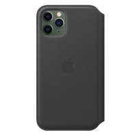 Apple iPhone 11 Pro Leather Folio - Black Photo