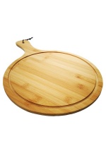 Wooden Pizza Serving Board Photo