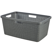 Curver by Keter - Jute Laundry Basket Grey Photo