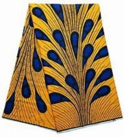 African Print Fabric - Peacock Photo