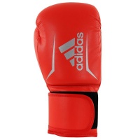 adidas Speed75 Boxing Glove Solarred/Silver 10-Oz Photo