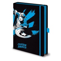 Captain America Marvel - Premium A5 Notebook Photo