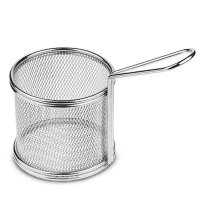 Frying Baskets 4 Pieces 85 x 85mm Round Stainless Steel Photo