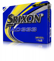 Srixon AD333 Golf Balls - Yellow Photo