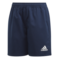 adidas Men's Classic 3-Stripe Rugby Shorts - Blue Photo