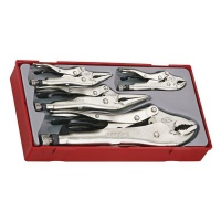 Teng Tools - Power Grip Pliers Tray 5 Pieces - TTVG05 Photo
