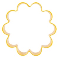 Wilton Yellow Flower Metal Cutter Cookie Biscuit Fondant Party Photo