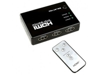 3 PORT HDMI 3 to 1 Switch Box with Remote Control Photo