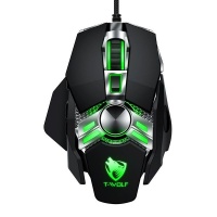 T Wolf T-WOLF V10 Wired Gaming Mouse 6400DPI -7 Buttons- Photo