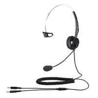 Calltel T400 Mono-Ear Noise-Cancelling Headset Dual 3.5mm Photo
