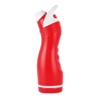 880ml Easy Sip Sports Water Bottle - Red Photo