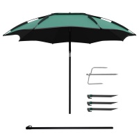 2.2m Double Layer Outdoor Folding Umbrella Photo