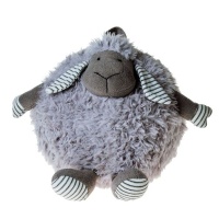 Peluche 33cm Fluffy Round Lamb Plush in Grey 8133G Photo