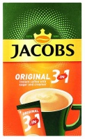Jacobs 3in1 Original Instant Mixed Coffee - Pack of 10 Sticks Photo