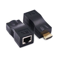 2 piecesS 4K HDMI Extender To RJ45 By Cat 5e/6 Ethernet Cable Photo