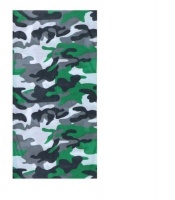 SoGood Candy Neck Gaiter Green & Grey Camouflage Photo