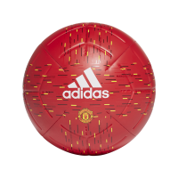 adidas Men's Manchester United Club Soccer Ball - Red Photo