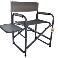 BaseCamp - Aluminium Directors Chair - With A Table Photo