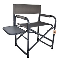 BaseCamp Chair Directors Aluminium With Table Photo