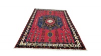 Heerat Carpets Persian Afshar Carpet 210cm x 156cm Hand Knotted Photo