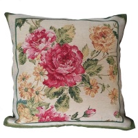 GNL Good Night Linen GNL - Antique Rose Woven Scatter Cushion Covers Photo