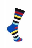 SoXology – Blurred Lines Fashion Socks Single Pair Photo