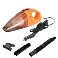 Portable 3-in-1 Handheld Mini 12V High-Power Car Vacuum Cleaner - Orange Photo